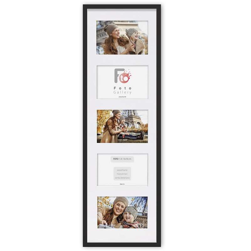 Holzrahmen FOTO GALERIA BLACK